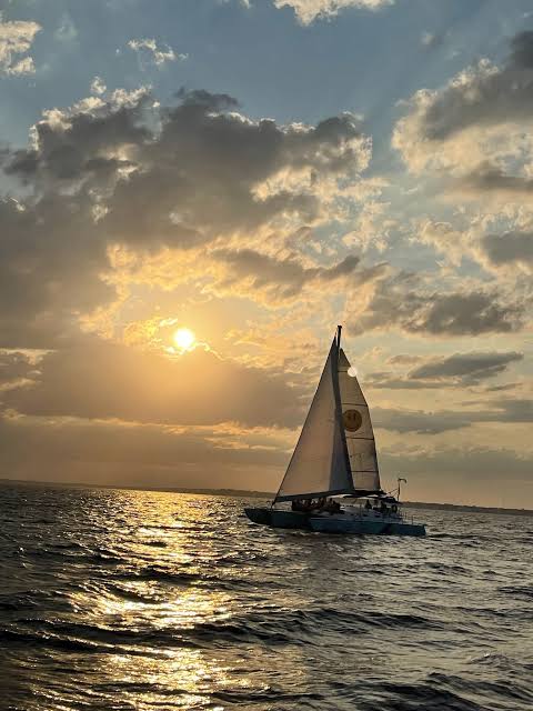 Sunset sail in Nice