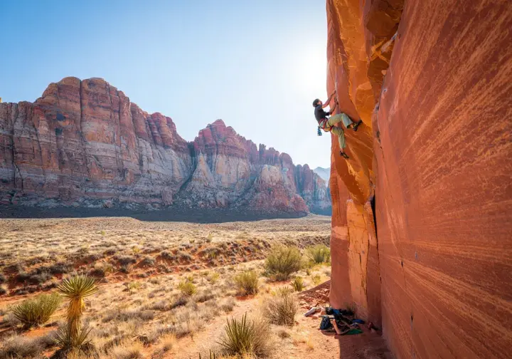 Red Rock Canyon climbing guide