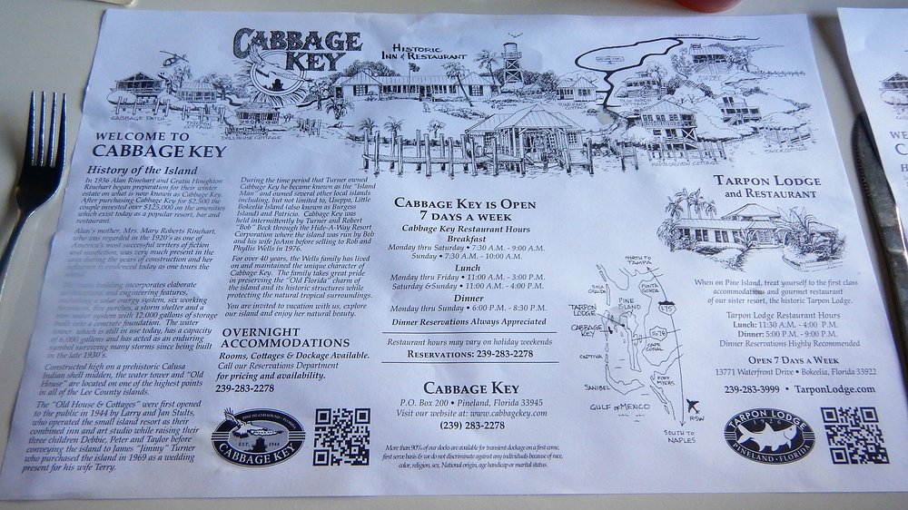 Cabbage Key for 2