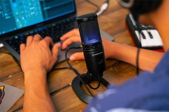 Audio Technica AT2020 USB+ mic