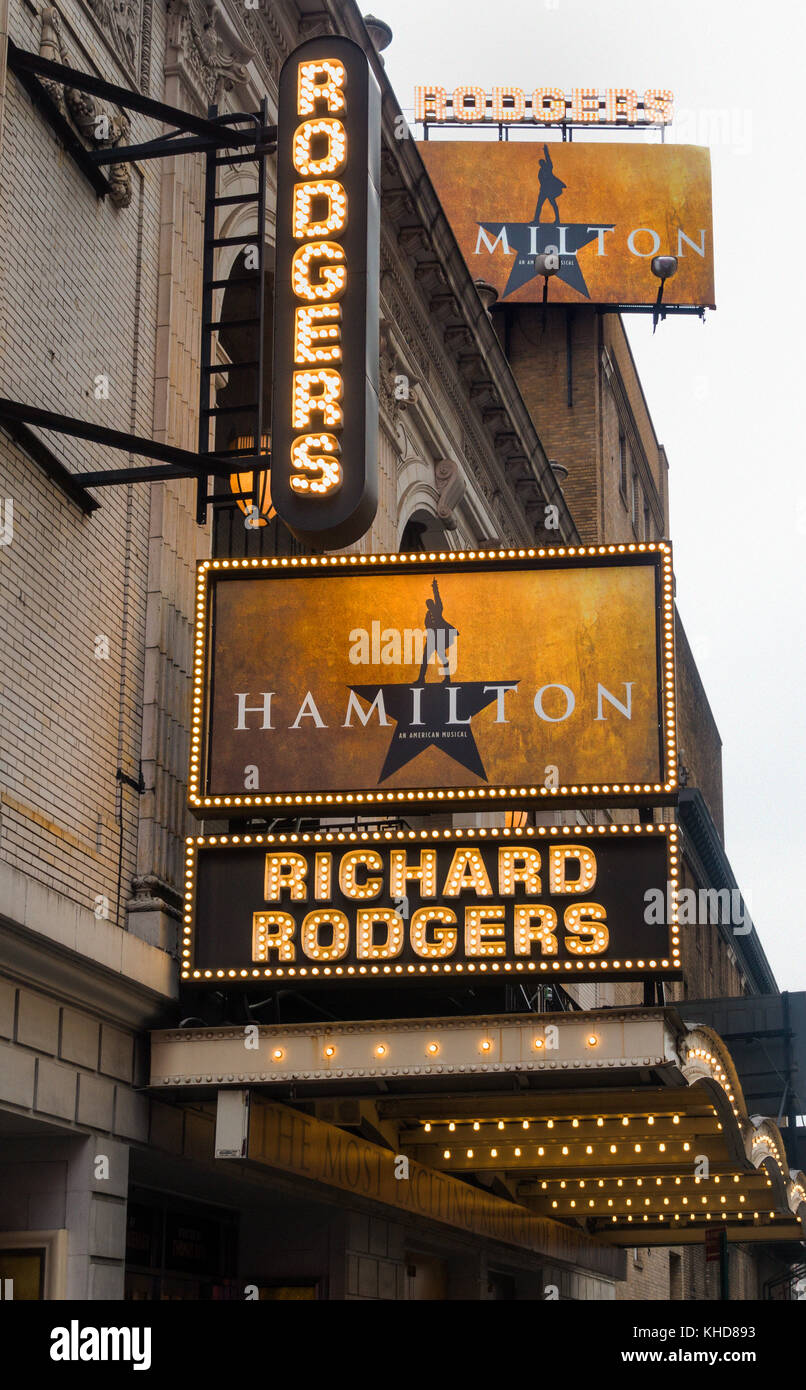 Hamilton at Richard Rodgers Theatre